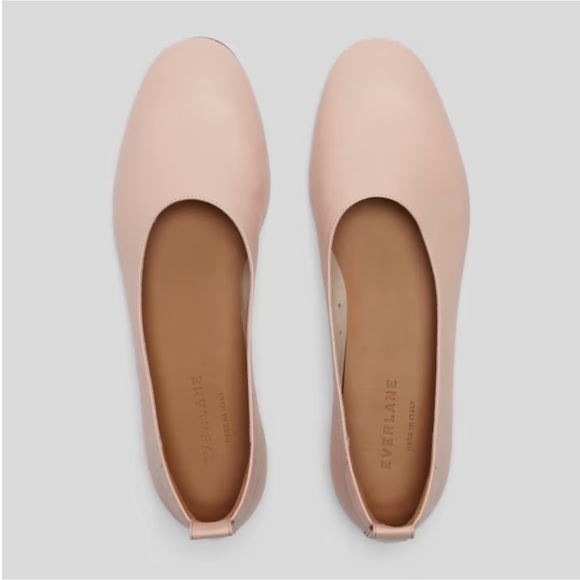 EVERLANE The Italian Leather Day Glove in Pale Pink Flats Slip On Size 7.5 NEW - Picture 10 of 10